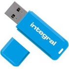 Integral pami USB Neon 32GB USB 2.0 blue