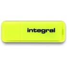Integral pami USB Neon 32GB USB 2.0 yellow