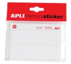 Etykiety pocztowe APLI, w bloczku, 100x30mm, 50 ark., biae