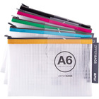 Torebka APLI Zipper Bag, A6, 168x125 mm, mix kolorów