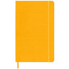 Notes MOLESKINE Classic L (13x21cm), w linie, twarda oprawa, orange yellow, 240 stron, pomaraczowy