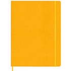 Notes MOLESKINE Classic XL (19x25 cm), linie, twarda, orange yellow, 192 strony, pomaraczowy
